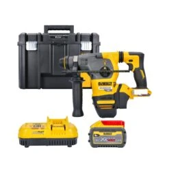Dewalt DCH333 54V XR Brushless Flexvolt SDS+ Hammer Drill With 1 X 9.0Ah Battery, Charger & Case