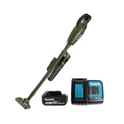 Makita DCL180SFO 18V Cordless Olive Green Vacuum Cleaner With 1 X 3Ah Battery & Charger