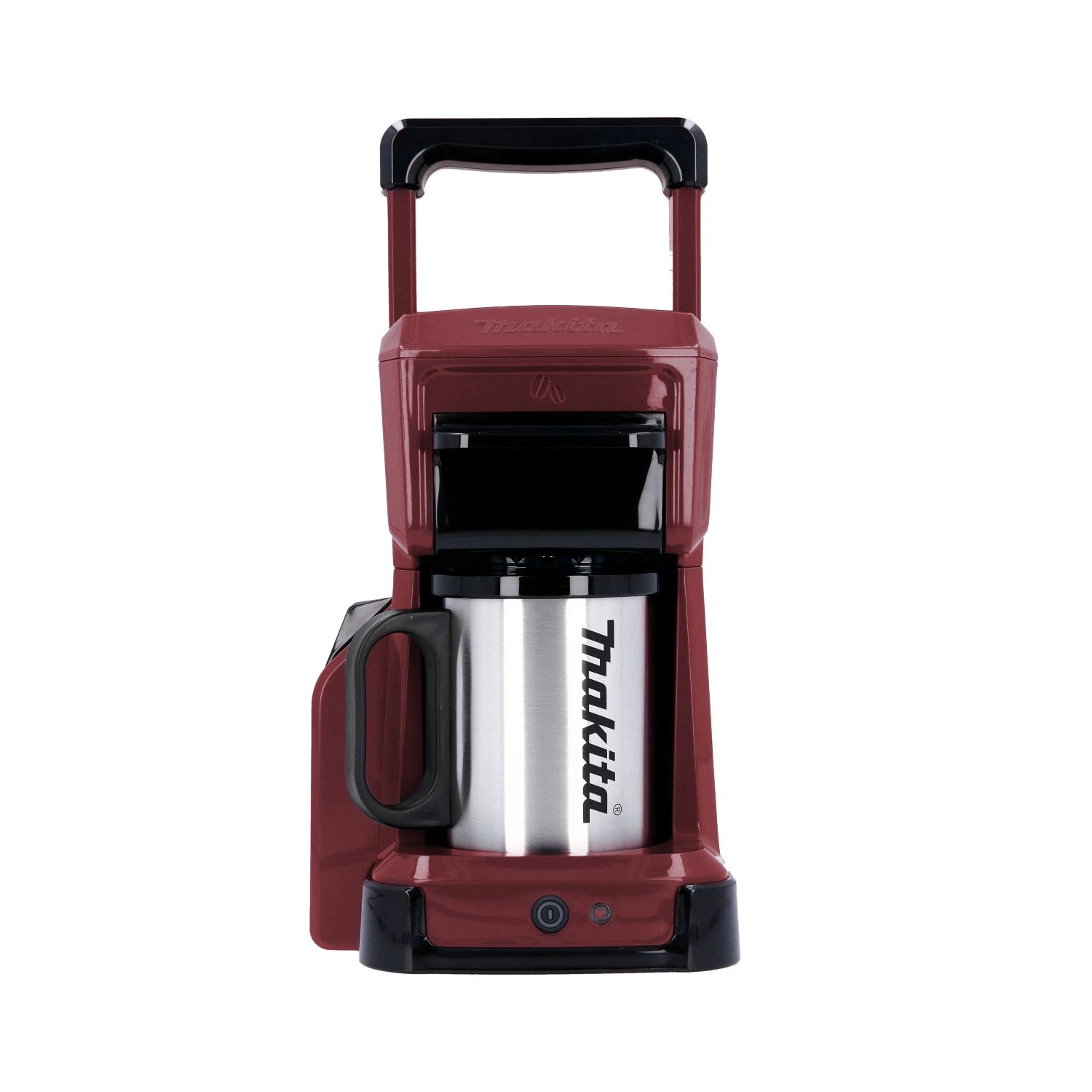 Makita DCM501ZAR 10.8V /18V CXT / LXT Special Edition Red Coffee Maker With 1 X 5.0Ah Battery, Charger & LXT400 Tool Bag - Image 2