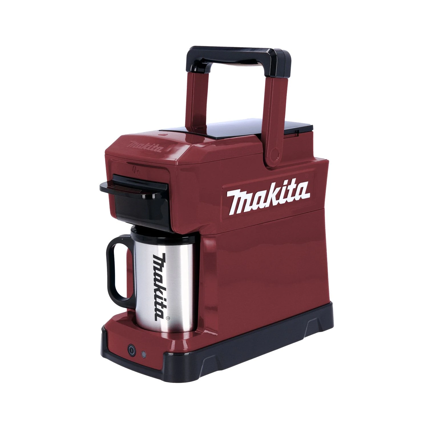 Makita DCM501ZAR 10.8V /18V CXT / LXT Special Edition Red Coffee Maker With 1 X 5.0Ah Battery, Charger & LXT400 Tool Bag - Image 3
