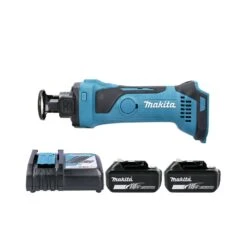 Makita DCO180 18V Cordless Drywall Cutter With 2 X 5.0Ah Batteries & Charger