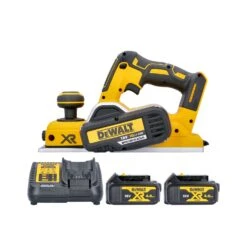 DeWalt DCP580 18V XR Cordless Brushless Planer With 2 X 4.0Ah Batteries & Charger
