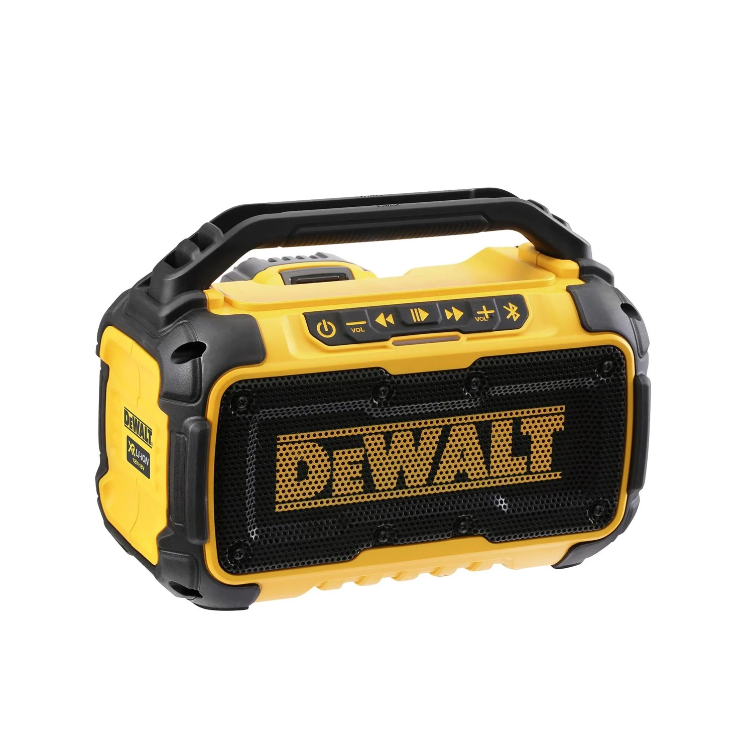DeWalt DCR011 18V / 54v XR Cordless Premium Bluetooth Speaker With 2 X 5.0Ah Batteries & Charger - Image 3