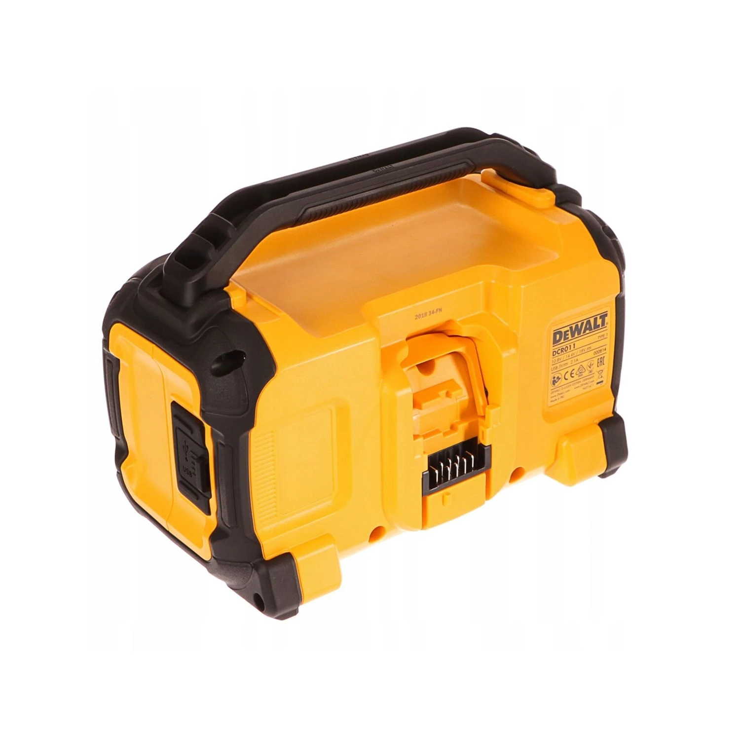 DeWalt DCR011 18V / 54v XR Cordless Premium Bluetooth Speaker With 1 X 5.0Ah Battery & Charger - Image 6