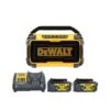 DeWalt DCR011 18V / 54v XR Cordless Premium Bluetooth Speaker With 2 X 4.0Ah Batteries & Charger
