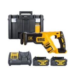 DeWalt DCS367 18V Compact Brushless Reciprocating Saw With 2 X 4.0Ah Batteries, Charger & TSTAK VI Case