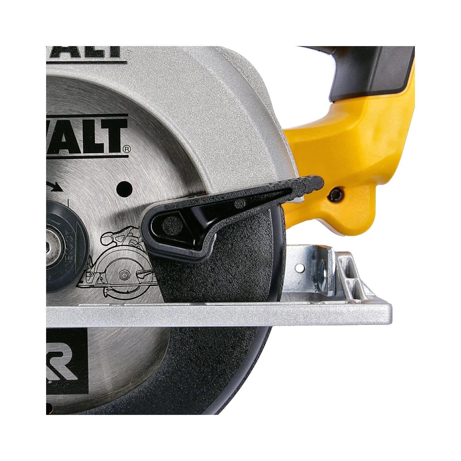 DeWalt DCS391 18V XR Li-ion 165mm Circular Saw With 2 X 5.0Ah Batteries, Charger & Case - Image 8