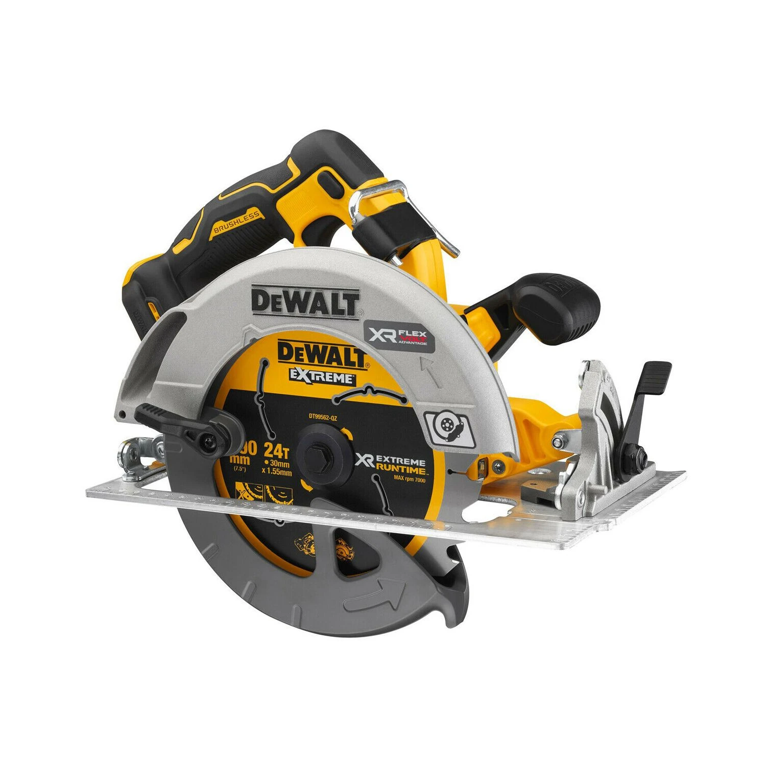 DeWalt DCS573 18V XR Brushless FlexVolt Advantage 190mm Circular Saw With 1 X 4.0Ah Battery, Charger & Case - Image 3