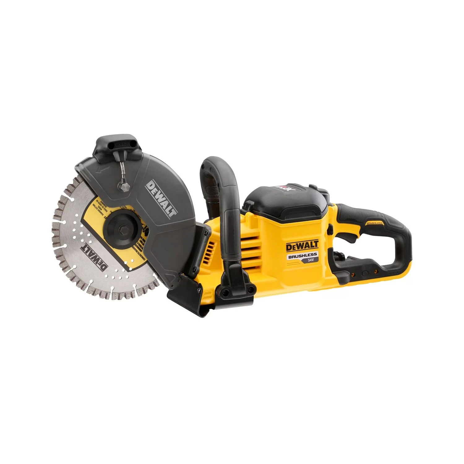 Dewalt DCS691X2 54V XR Cordless Brushless 230mm Flexvolt Cut-Off Saw With 2 X 9Ah Batteries & Charger - Image 3