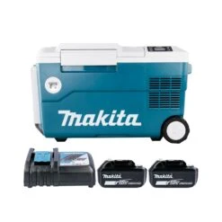 Makita DCW180 18V Cooler / Warmer Box With 2 X 5.0Ah Batteries & Charger