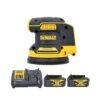 DeWalt DCW210 18V Brushless Orbital Sander With 2 X 4.0Ah Batteries & Charger