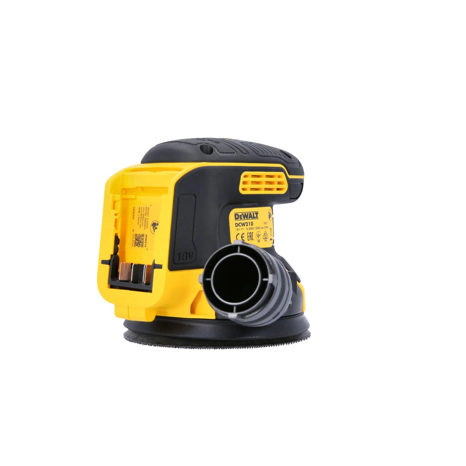 DeWalt DCW210 18V XR Cordless Brushless Random Orbital Sander With 1 X 4.0Ah Battery & Charger - Image 5