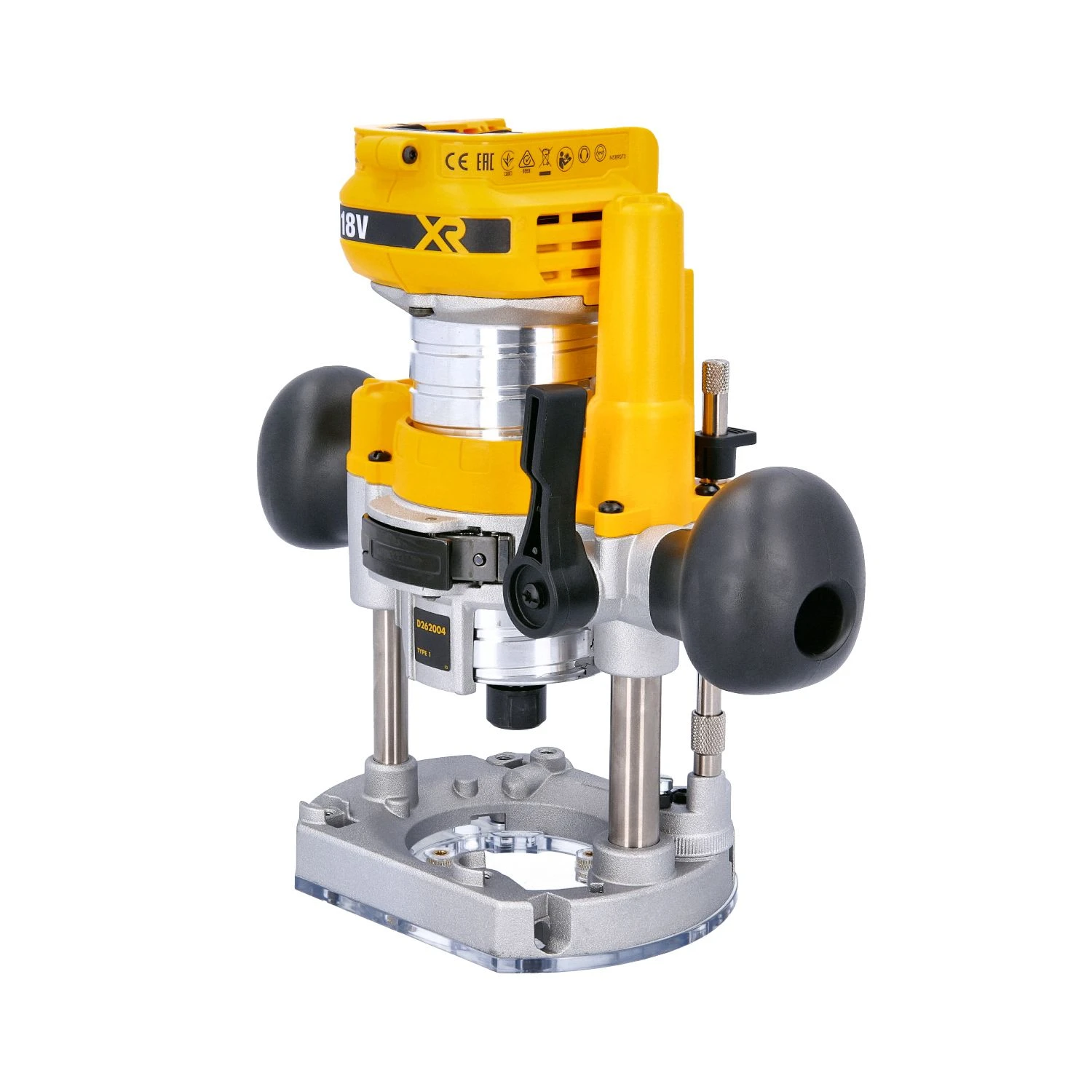 DeWalt DCW604 18V Brushless Router With Base, 2 X 4.0Ah Batteries, Charger & TSTAK VI Case - Image 6