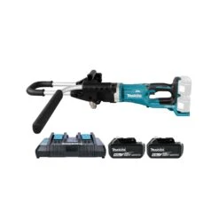 Makita DDG460T2X7 18V/36V LXT Cordless Brushless Earth Auger With 2 X 5.0Ah Batteries & Charger