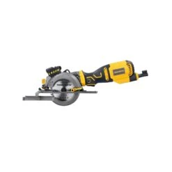 TOUGH MASTER® Corded Mini Circular Saw With 115x9.5mm 24T TCT Blade, Edge Guide, Dust Pipe & Hex Key - 705 Watts (TM-MCS115)