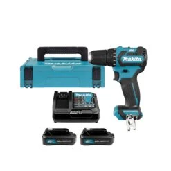 Makita DF332DSAJ 12Vmax CXT Cordless Brushless Drill Driver With 2 X 2.0Ah Batteries, Charger & Case