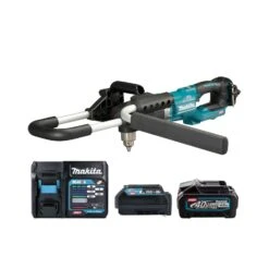 Makita DG001GZ05 40Vmax XGT Brushless Earth Auger With 1 X 4.0Ah Battery, Charger & Adaptor