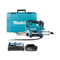 Makita DGP180RT 18V LXT Cordless Grease Gun With 1 X 5.0Ah Battery, Charger & Case