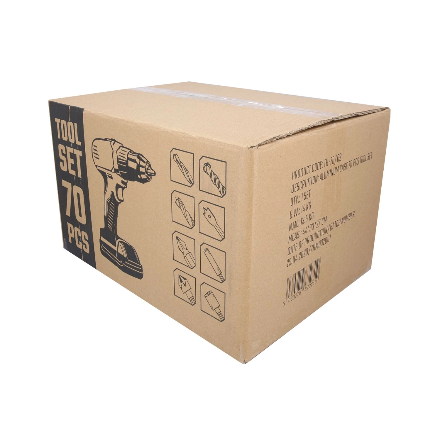 Makita DHP484 18V Combi Drill 1 X BL1860, DC18RC & 70pc Acc. - Image 7