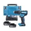 Makita DHP485 18V LXT Cordless Brushless 2-Speed Combi Drill With 2 X 6.0Ah Batteries, Charger & Type 3 Case