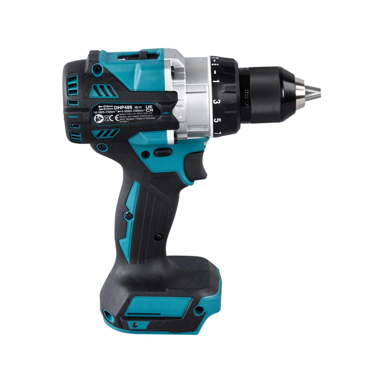 Makita DHP486Z 18V LXT Cordless Brushless Combi Drill Bare Unit - Image 5