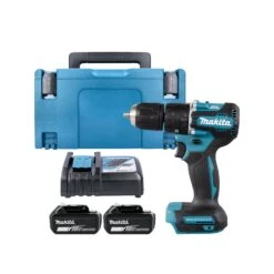 Makita DHP487 18V Cordless Brushless Combi Drill With 2 X 5.0Ah Batteries, Charger & Case