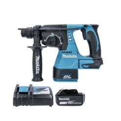 Makita DHR242 18V LXT Brushless SDS Plus Rotary Hammer Drill With 1 X 6.0Ah Battery & Charger