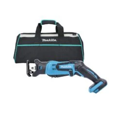 Makita DJR185 18V Cordless Mini Reciprocating Saw With 832411-9 Medium Wide Mouth Tool Bag