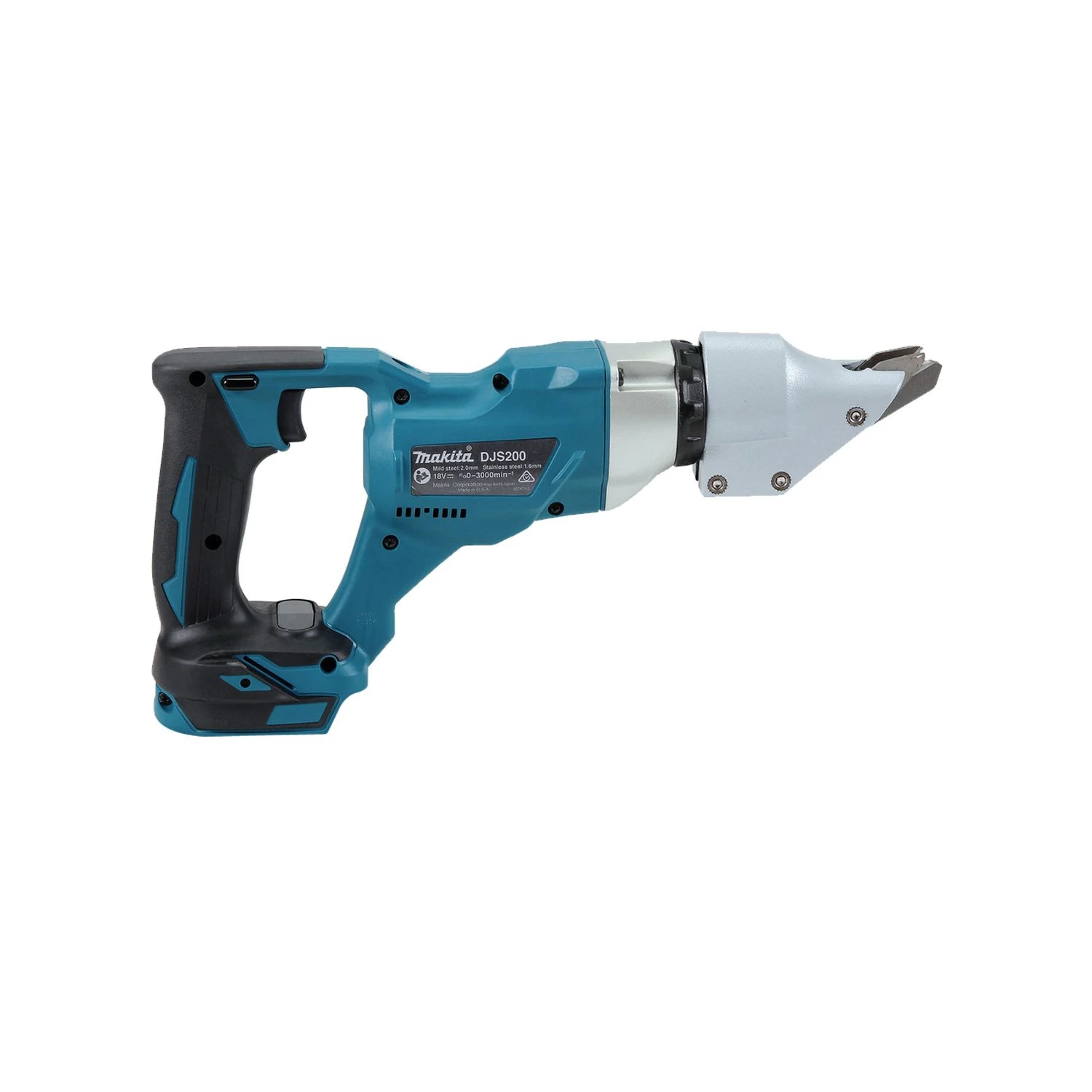 Makita DJS200Z 18V LXT Cordless Brushless 2mm Metal Shear Bare Unit - Image 5