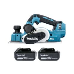 Makita DKP181 18V LXT 82mm Brushless Planer With 2 X 6.0Ah Batteries