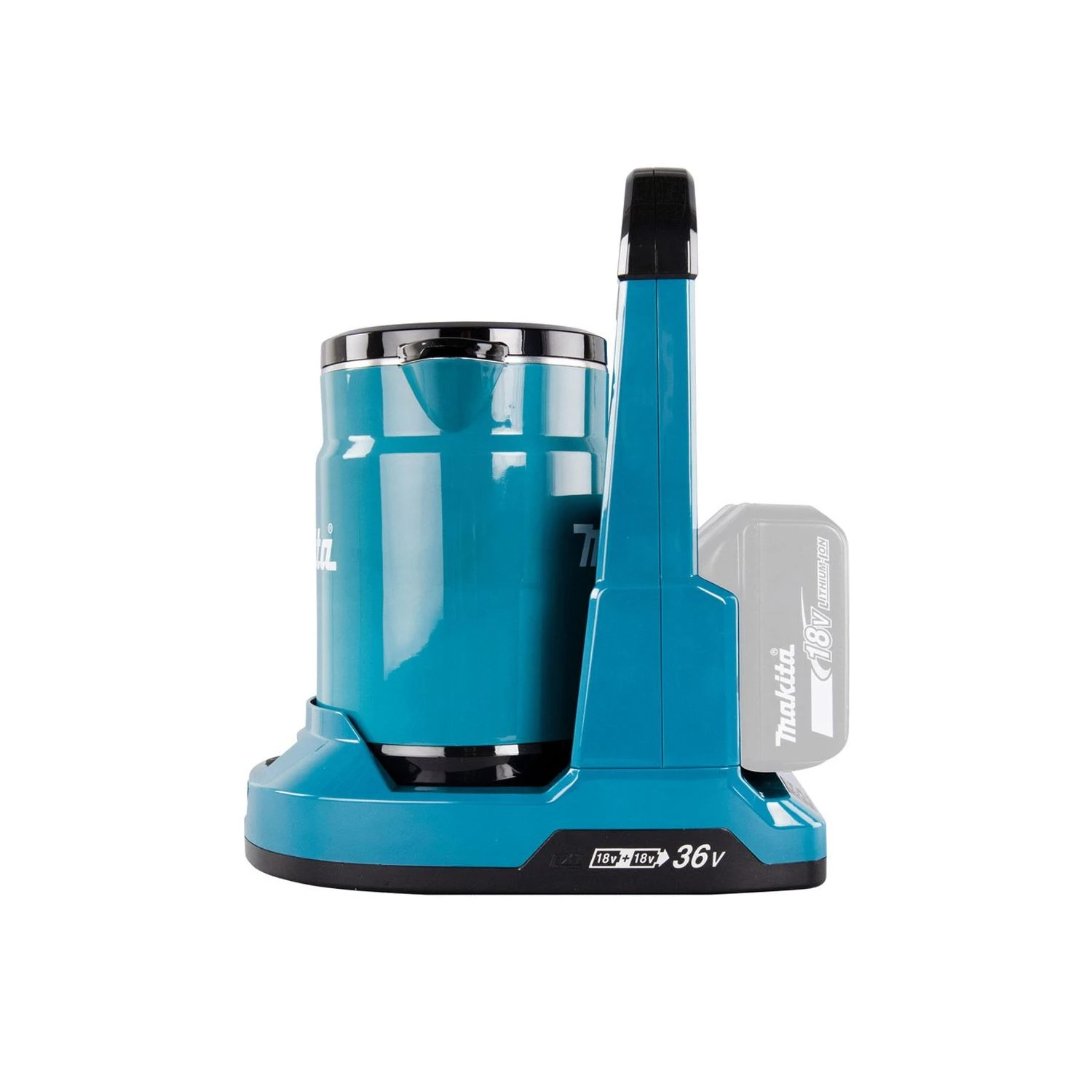 Makita DKT360 18V / 36V LXT Cordless Kettle With 2 X 6.0Ah Batteries & Charger - Image 3