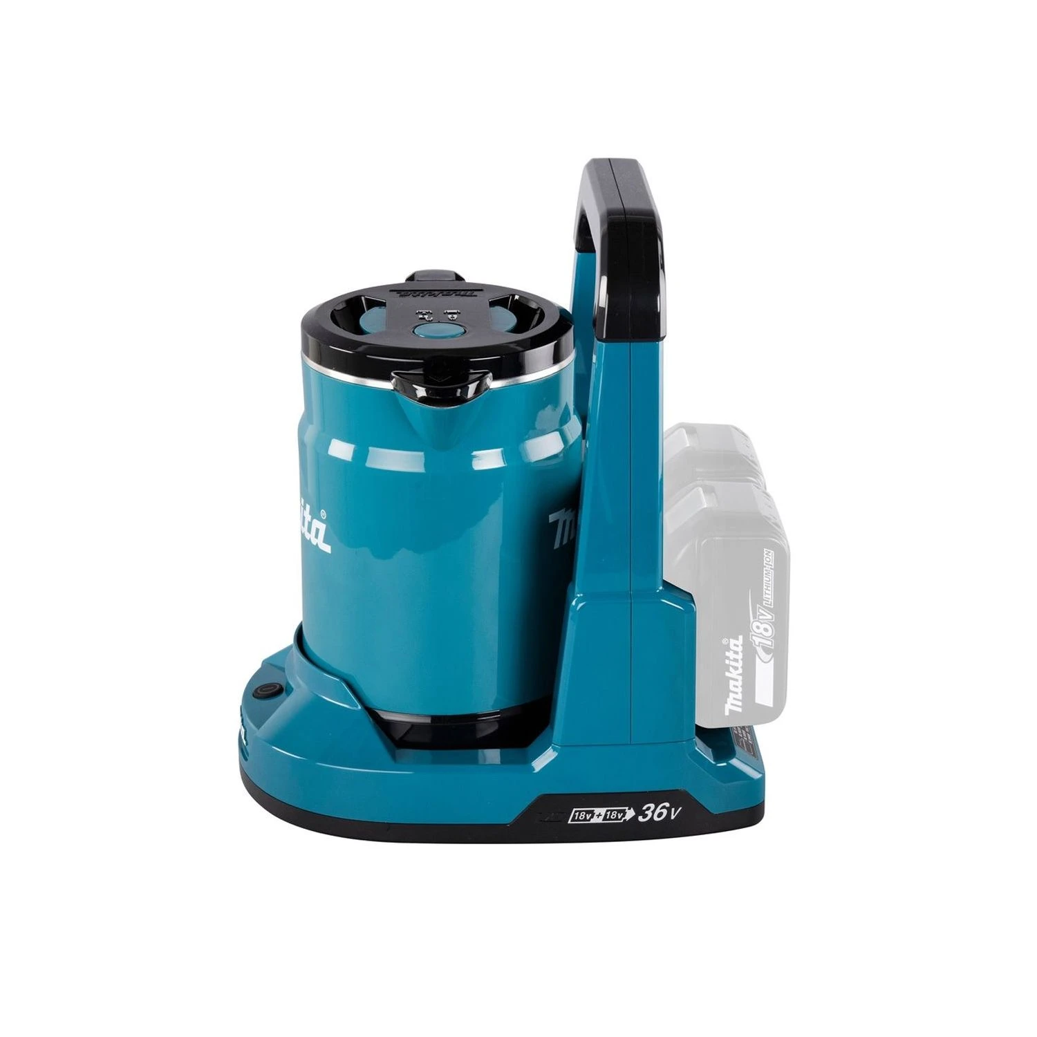 Makita DKT360 18V / 36V LXT Cordless Kettle With 2 X 6.0Ah Batteries & Charger - Image 4