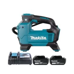 Makita DMP181 18V LXT Cordless Inflator With 2 X 5.0Ah Batteries & Charger