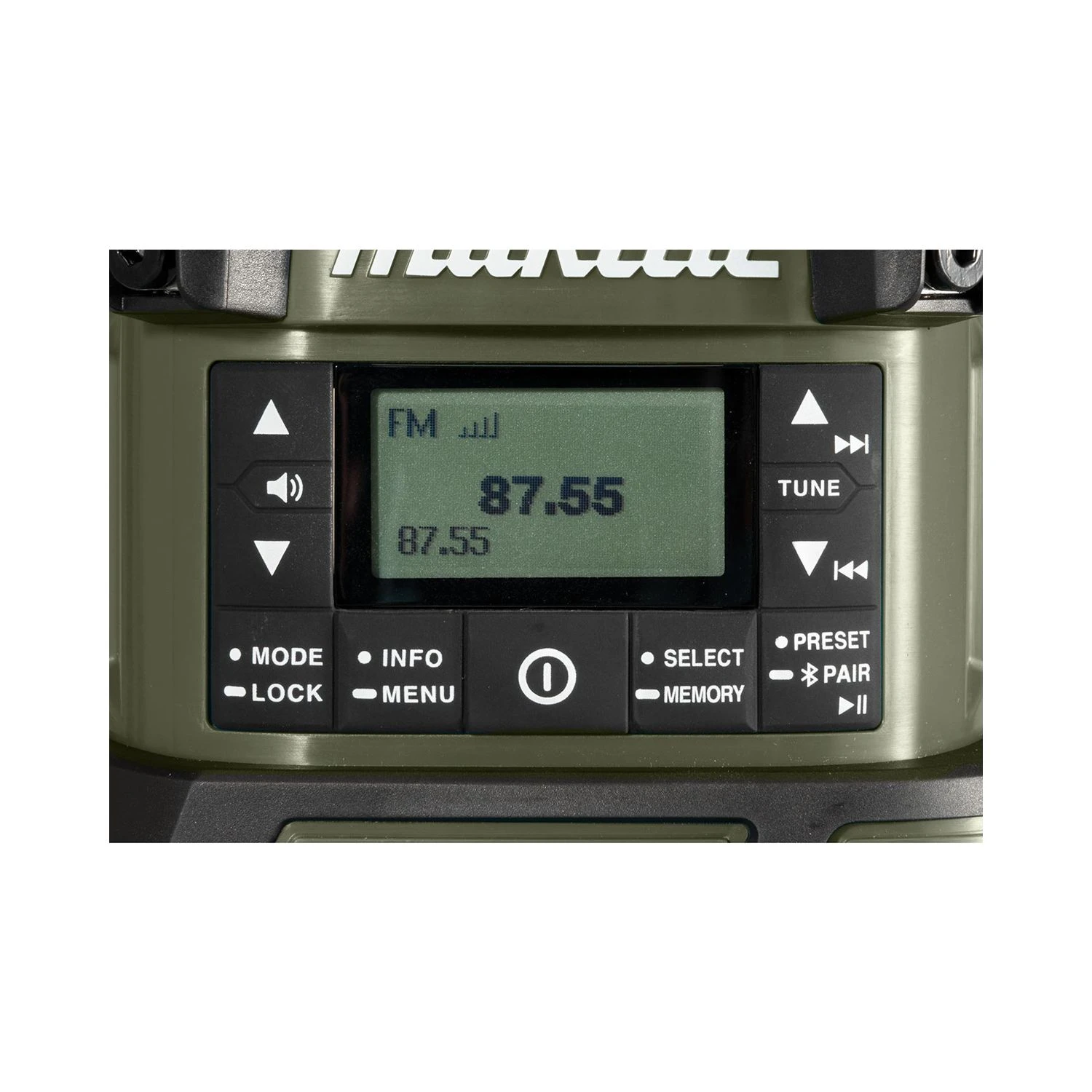 Makita DMR056O 14.4 / 18V LXT Cordless Olive Grren DAB / DAB+ Bluetooth Radio Lantern Bare Unit - Image 2