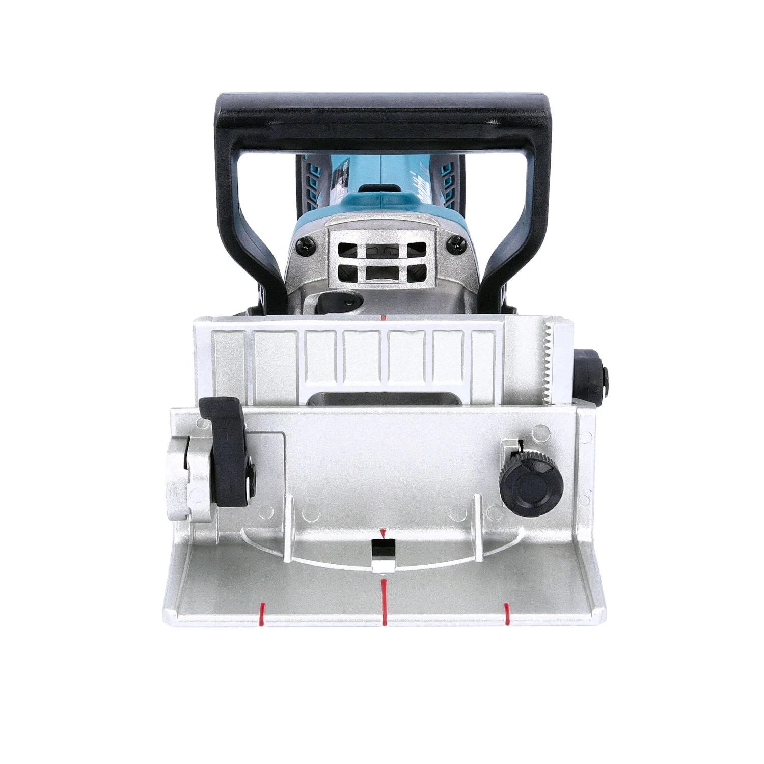 Makita DPJ180 18V LXT Cordless Biscuit Jointer With LXT600 6 Pocket Tool Bag - Image 4