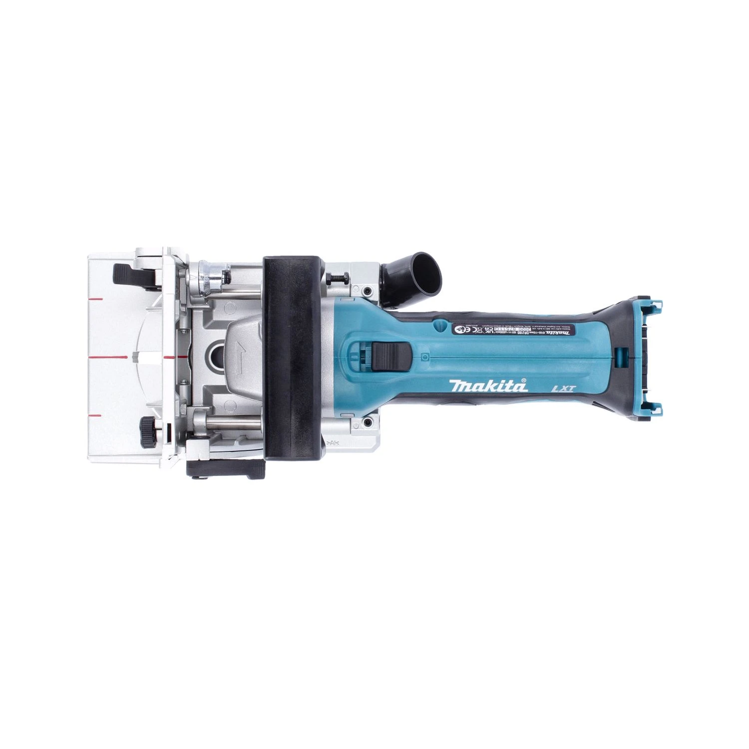 Makita DPJ180 18V LXT Cordless Biscuit Jointer With LXT600 6 Pocket Tool Bag - Image 8