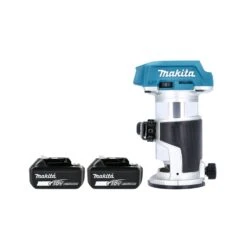 Makita DRT50 18V LXT Cordless Brushless Laminate Router/Trimmer With 2 X 6.0Ah Batteries