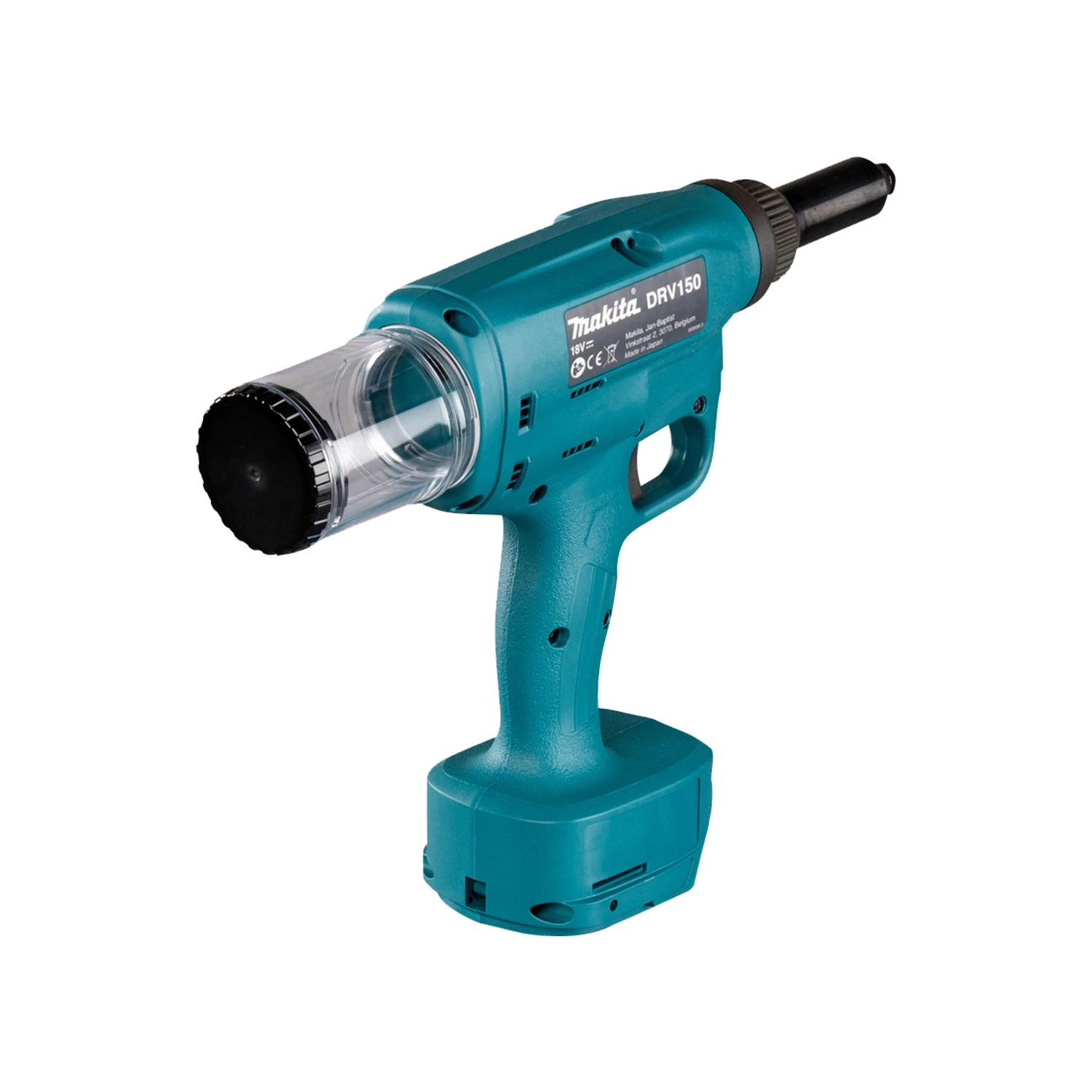 Makita DRV150Z 18V LXT Cordless Brushless 4.8mm Rivet Gun Bare Unit - Image 6