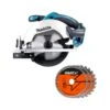 Makita DSS611 18V Li-ion LXT Circular Saw With 1.5mm 1 Extra 24T, 48T & 60T Wood Blades