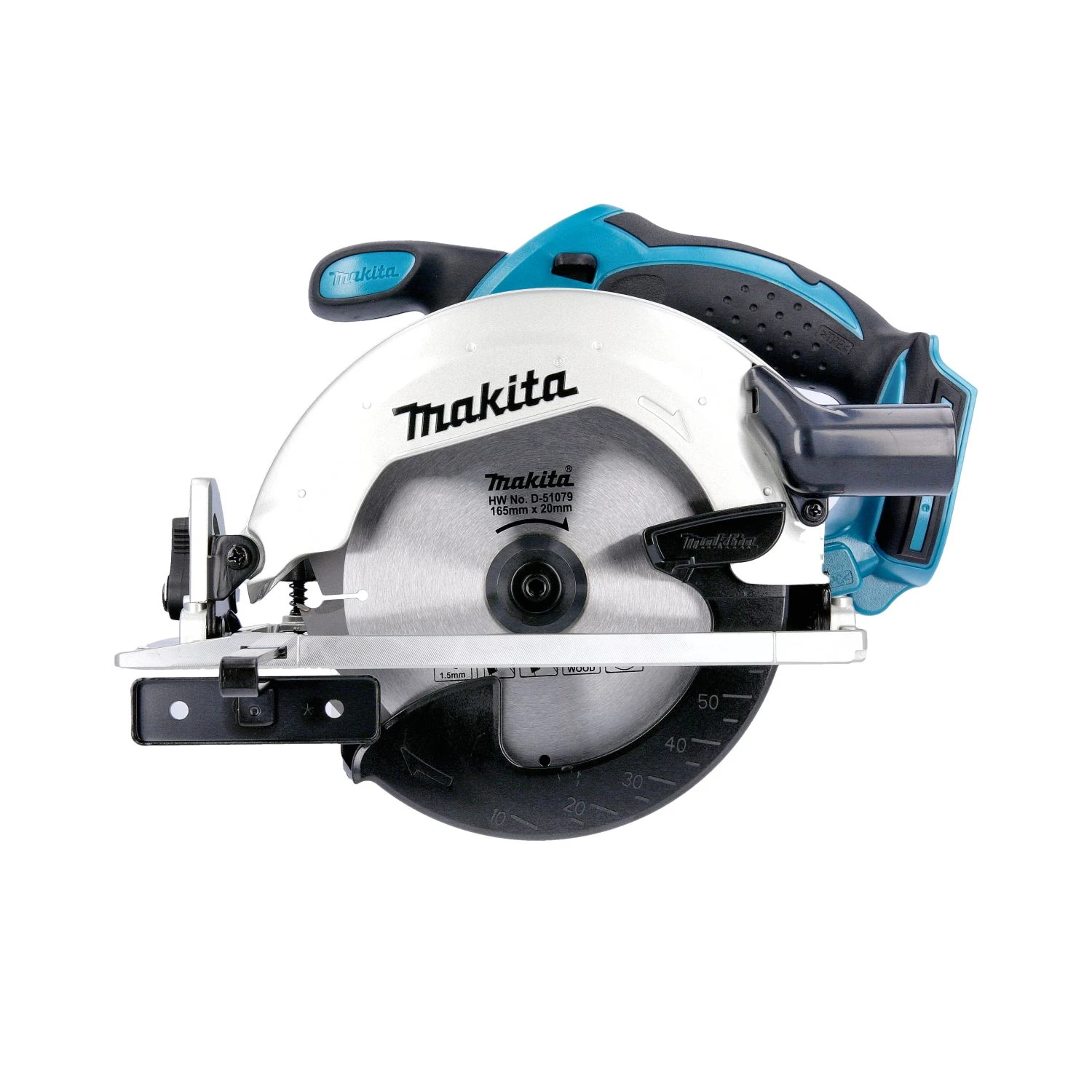 Makita DSS611 18V LXT Li-ion 165mm Circular Saw With 1 X 5.0Ah Battery, Charger, Case & Inlay - Image 2