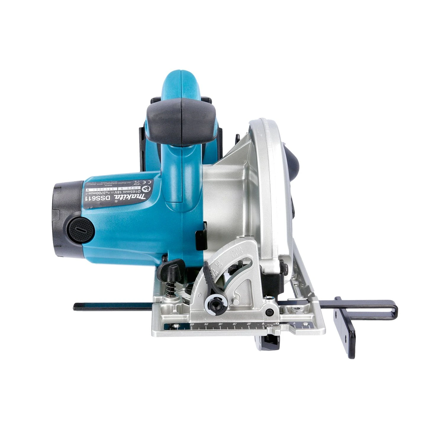 Makita DSS611 18V LXT Li-ion 165mm Circular Saw With 1 X 5.0Ah Battery, Charger, Case & Inlay - Image 4