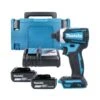 Makita DTD154 18V Li-Ion Brushless 1/4" Impact Driver With 2 X 4.0Ah Batteries, Charger, Case & Inlay