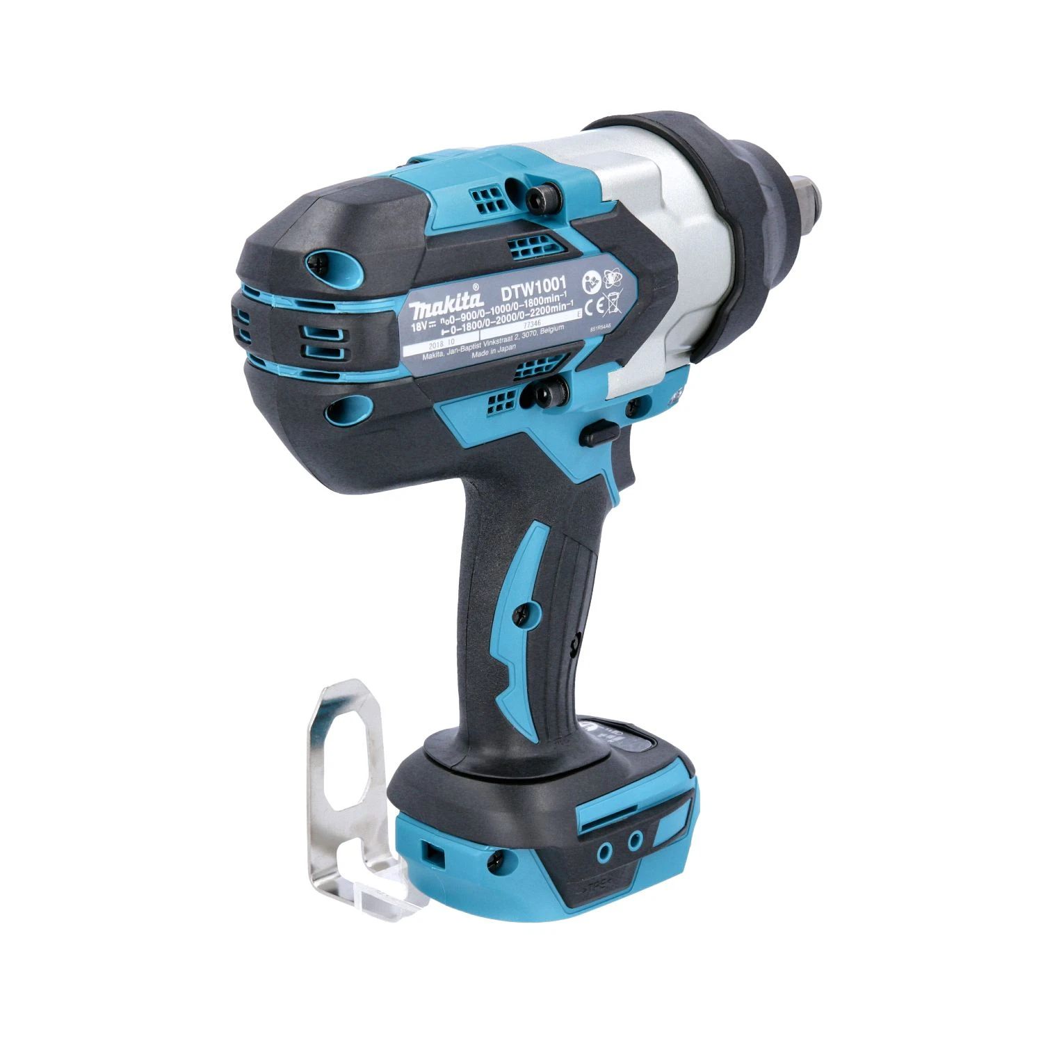 Makita DTW1001 18V Brushless 3/4" Impact Wrench With 2 X 4.0Ah Batteries, Charger, Case & Inlay - Image 5