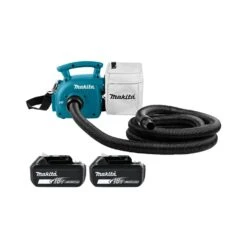 Makita DVC350 18V LXT Vacuum Dust Extractor / Blower With 2 X 5.0Ah Batteries
