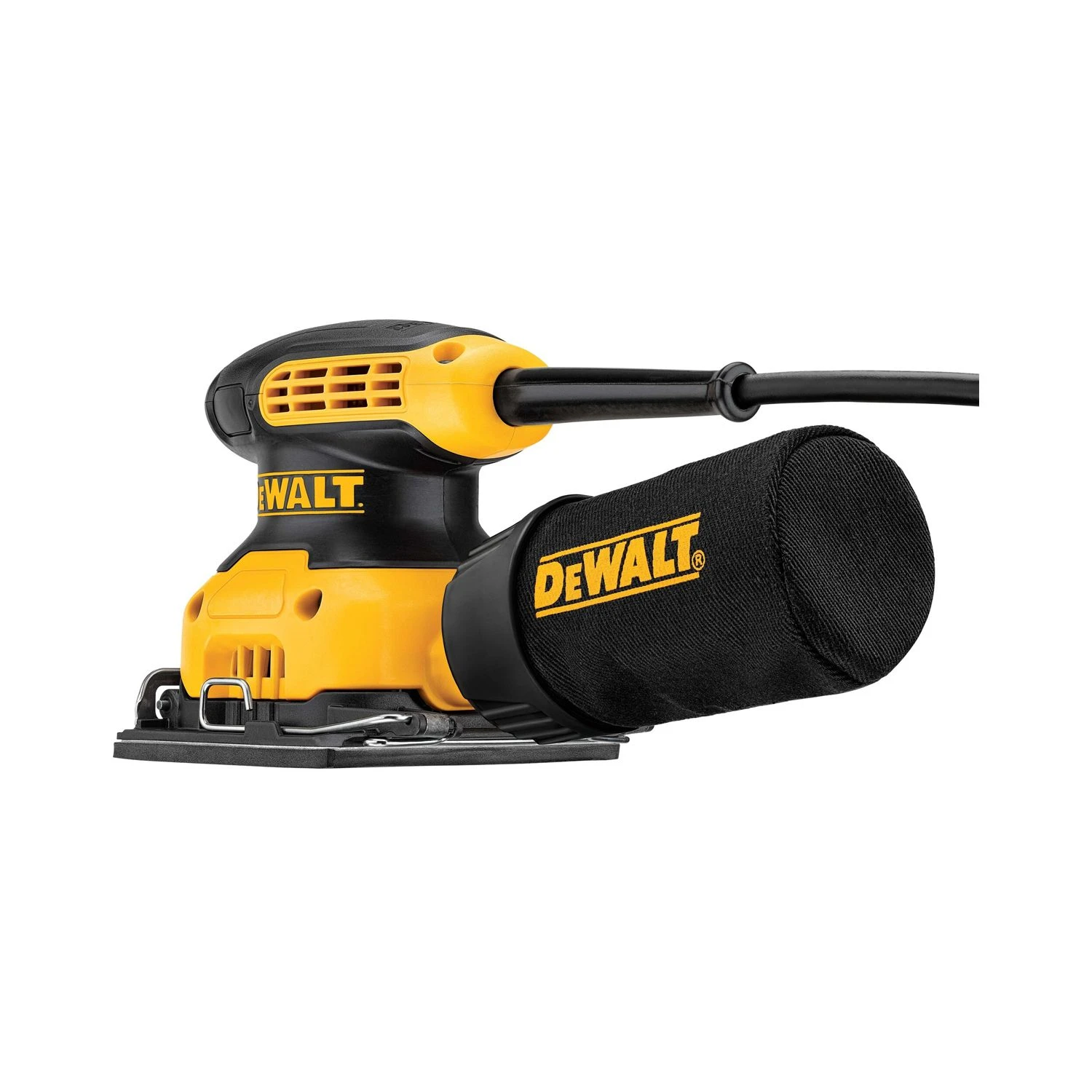 DeWalt DWE6411-GB 230W Electric 1/4" Sheet Orbital Sander 240V - Image 2