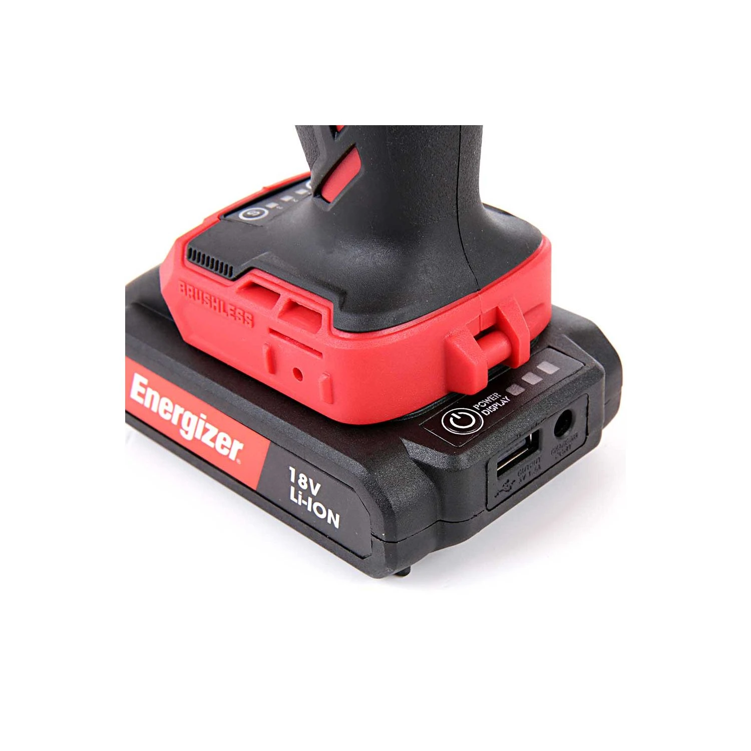 Energizer EZCCB18V2B2AUK 18V Brushless Portable Impact Wrench With 2 X 2Ah Batteries, Charger & Case - Image 13