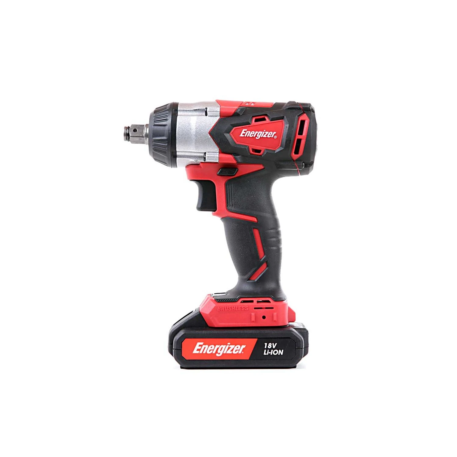 Energizer EZCCB18V2B2AUK 18V Brushless Portable Impact Wrench With 2 X 2Ah Batteries, Charger & Case - Image 7