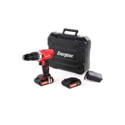 Energizer EZPP18V2A 18V Combi Hammer Drill With 2 X 2.0Ah Batteries, Charger & Case