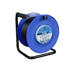 Masterplug MSTHDCT50134 13A 4-Socket Heavy-Duty 50m Cable Reel Thermal 240V