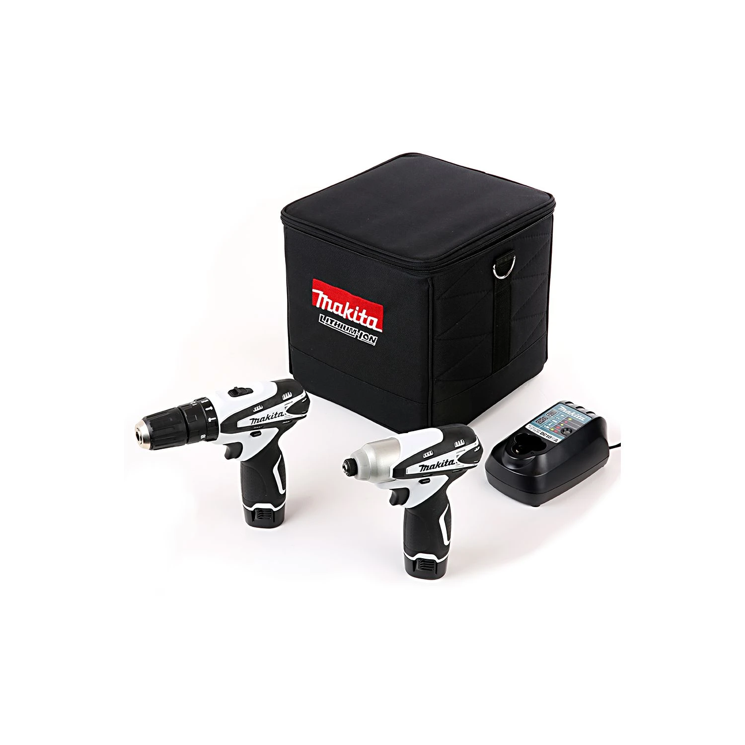 Makita DK1493WX 10.8V Combi & Impact Driver Twin Pack With 2 X 1.3Ah Batteries - Image 6